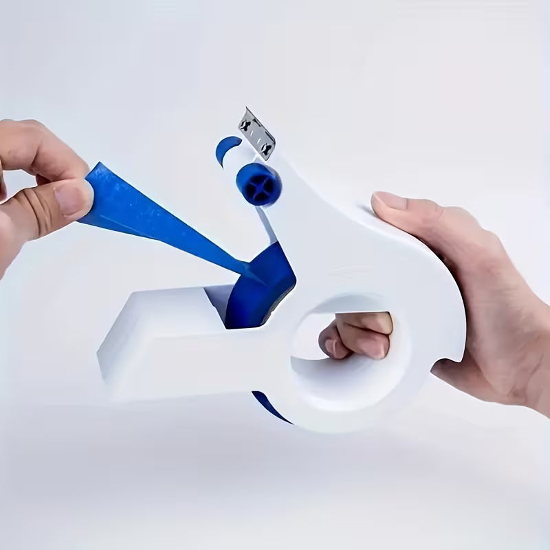 Ziptape Applikator mit Ergonomischem Griff und Integriertem Cutter für Präzise Malergebnisse – Ideal für Saubere Kanten und Gerade Linien