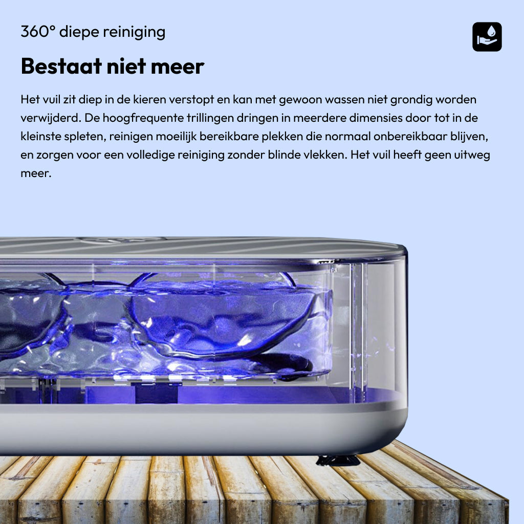 Luxary™ Ultrasonic Cleaner | 50% KORTING