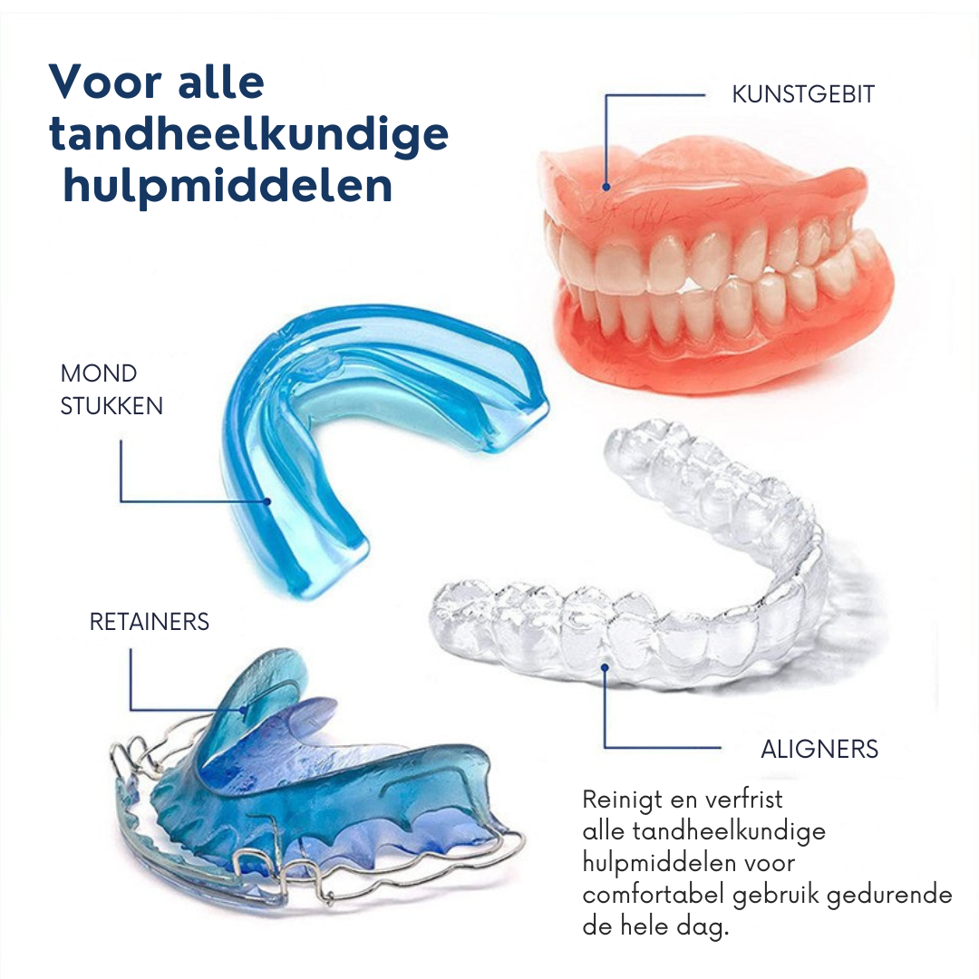 Dentix Reinigingstabletten (120 stuks) | 50% KORTING