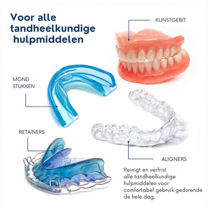 Dentix Reinigingstabletten (120 stuks) | 50% KORTING