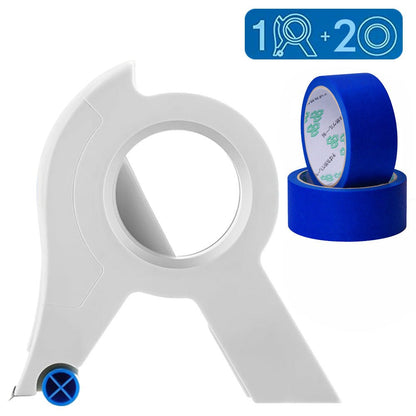 Ziptape Applikator mit Ergonomischem Griff und Integriertem Cutter für Präzise Malergebnisse – Ideal für Saubere Kanten und Gerade Linien