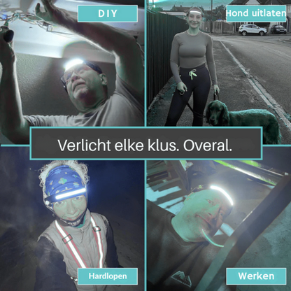 VizoBeam 230° Led Hoofdlamp - Geschikt voor elke klus of avontuur!