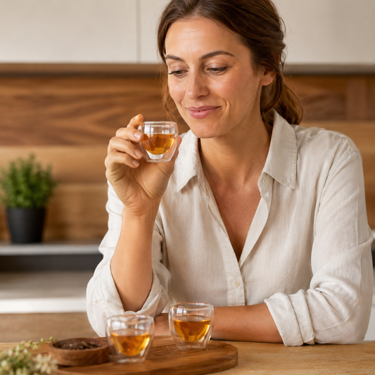 Doppelt-Wandige Espressotasse aus Borosilikatglas – 80 ml, Hitzebeständig, Transparent, Ideal für Espresso und Cappuccino