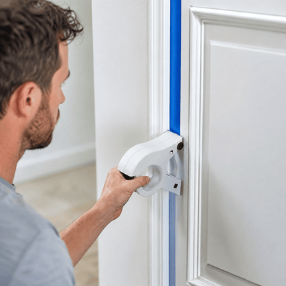 Ziptape Applikator mit Ergonomischem Griff und Integriertem Cutter für Präzise Malergebnisse – Ideal für Saubere Kanten und Gerade Linien