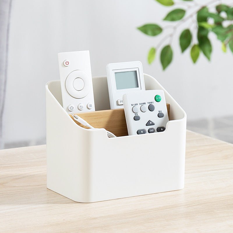 Multifunktionale Aufbewahrungsbox für Fernbedienungen und Schreibtischzubehör – Stilvoller Organizer für Zuhause und Büro