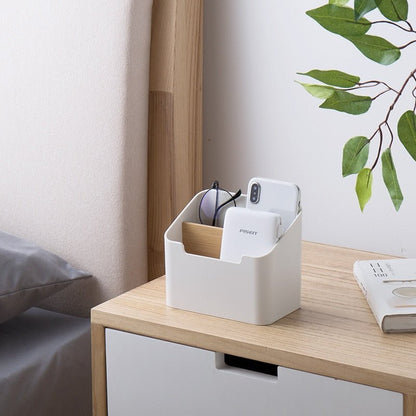 Multifunktionale Aufbewahrungsbox für Fernbedienungen und Schreibtischzubehör – Stilvoller Organizer für Zuhause und Büro