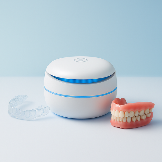 Dentix - Desinfection Box | Door tandartsen goedgekeurde ultrasone en UVC-reiniger